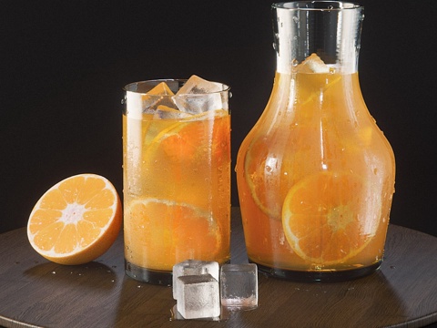  橙香柠檬水3d模型 