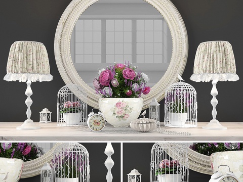  装饰套装243d模型 