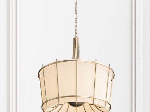  贝克启迪吊灯3d模型 