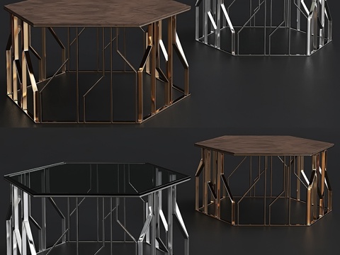  RSE咖啡桌3d模型 