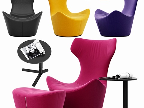  Grande Papilio扶手椅3d模型 