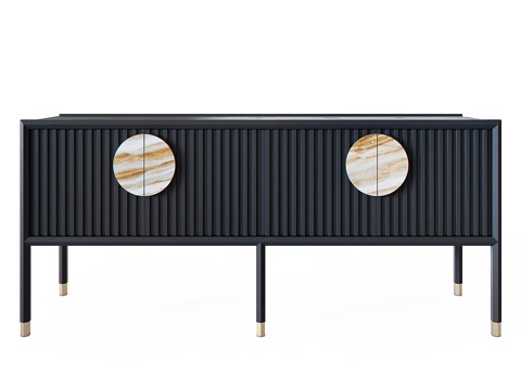  HALO 餐边柜3d模型 