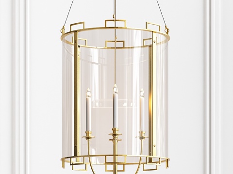  贝克乔治亚灯笼3d模型 