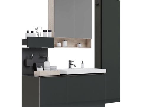  浴室家具 KERAMAG ACANTO3d模型 