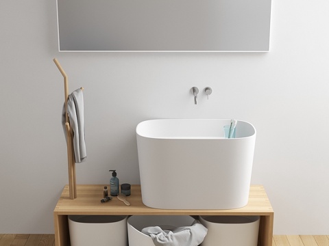  Rexa Design Fonte洗手盆3d模型 