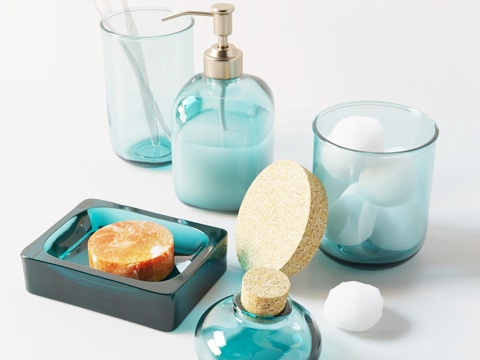  莫罗什卡自然系列浴室配件3d模型 