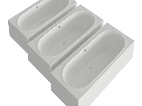  RIHO浴缸系列3d模型 