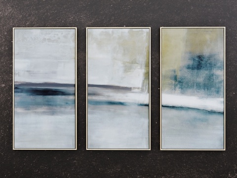  三联画约翰-理查德系列图片3d模型 