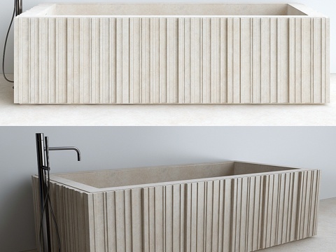  Salvatori Ishiburo浴缸3d模型 