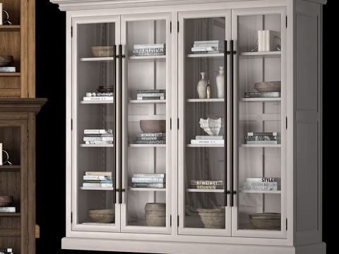  宽柜 20世纪款3d模型 