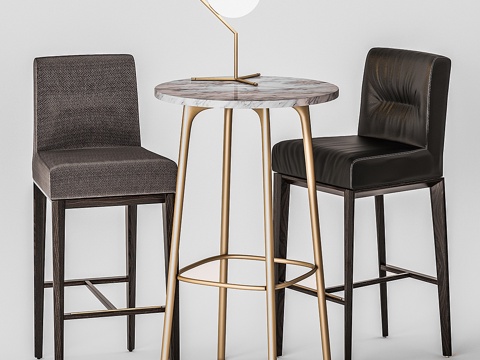  卡利加里斯托斯卡吧椅3d模型 