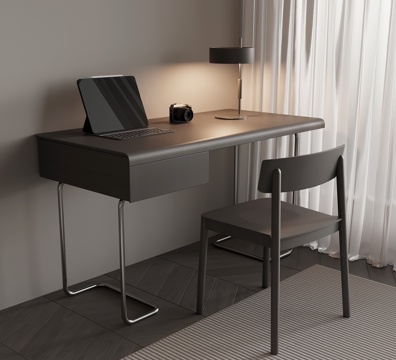 现代书桌椅免费su模型