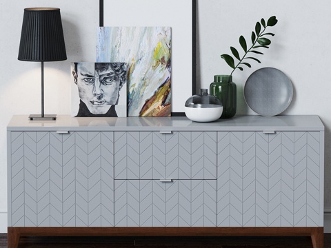  装饰套装013d模型 