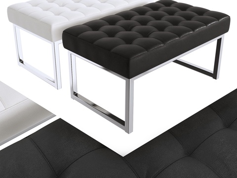  达尔阿涅塞 脚凳风格3d模型 