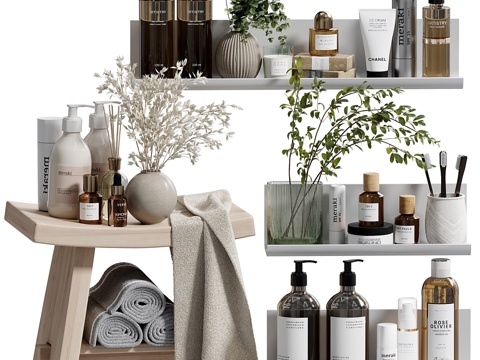  浴室配件 093d模型 