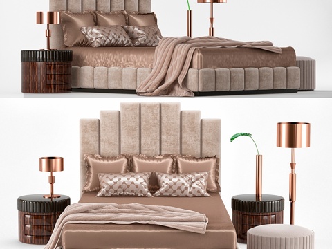  卧室 SignoriniCOCO3d模型 