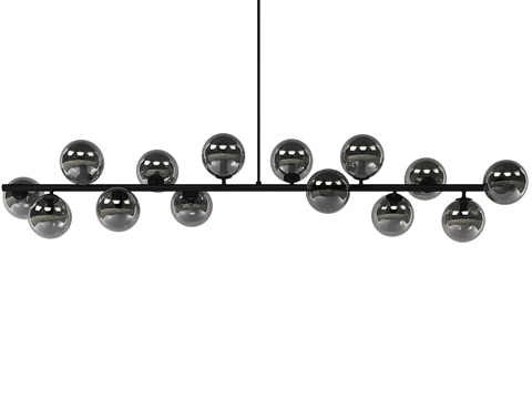  Beacon Lucci Decor Orion 14 黑色3d模型 