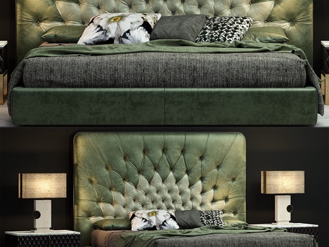  Bed OPERA CONTEMPORARY VERTIGO3d模型 