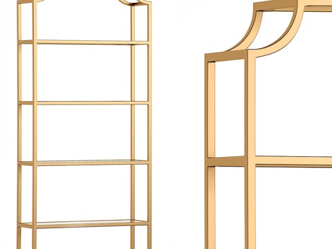  FOR MISS SHOP东方置物架3d模型 