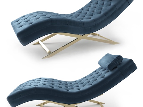  Safavieh MONROE 躺椅3d模型 