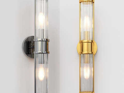  壁灯 Claridges 双头款3d模型 