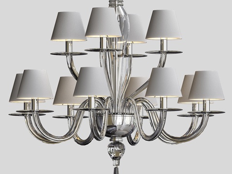  Raphael圆盘吊灯3d模型 