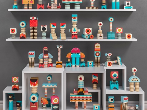  玩具与家具套装303d模型 