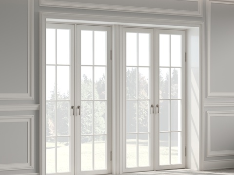  经典门款53d模型 