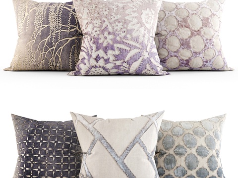  装饰抱枕3d模型 