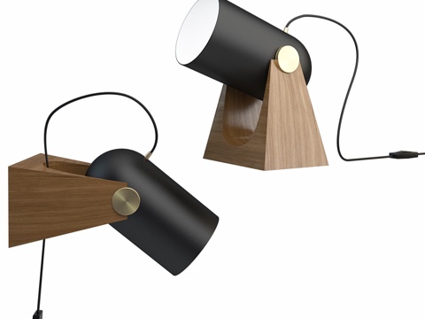  卡龙纳德260台壁灯3d模型 