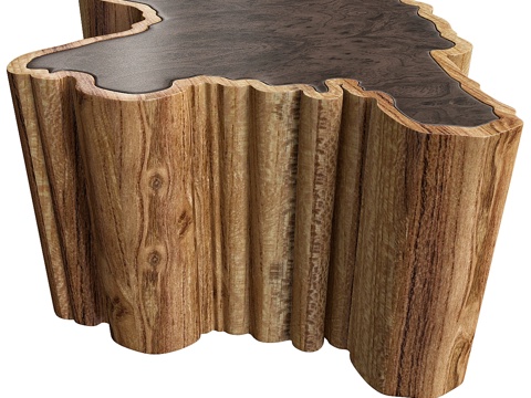  Covet Lounge联名Brabbu系列家具红杉3d模型 