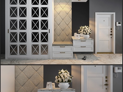  走廊构图_233d模型 