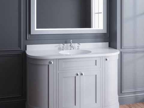  伯灵顿卫浴家具套装3d模型 