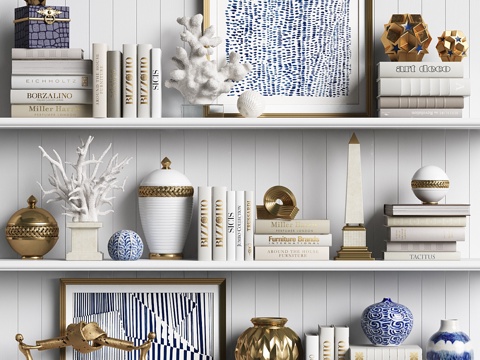  装饰套装173d模型 