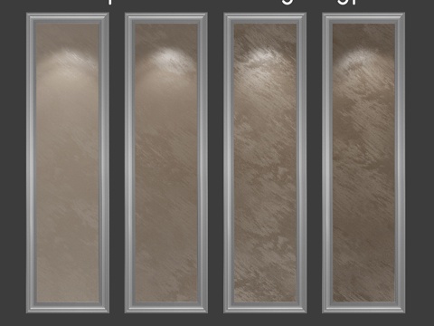  装饰灰泥，单层版本 3063d模型 