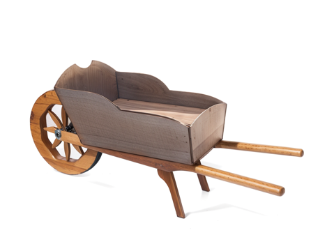 独轮车工地推车su模型