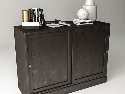  HAVSTA带底座柜3d模型 