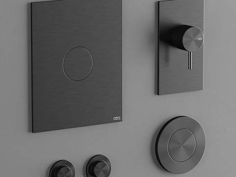  Cea 卫浴面板3d模型 