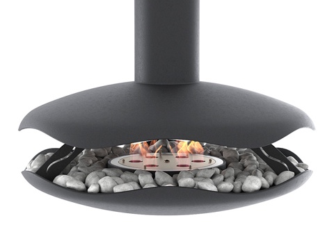  动态生物壁炉Perola3d模型 