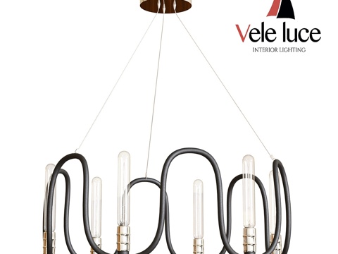  悬挂式吊灯 Vele Luce Camomilla VL103d模型 