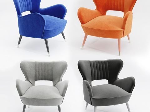  Munna Babe扶手椅3d模型 