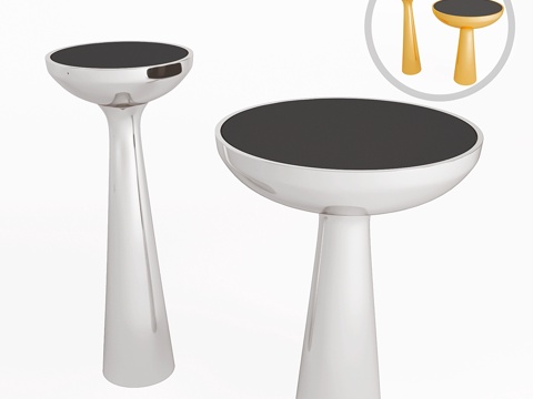  艾克霍尔茨边桌Lindos3d模型 