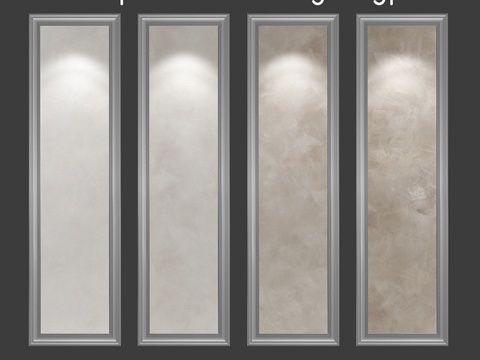  装饰灰泥，轻质版 2043d模型 