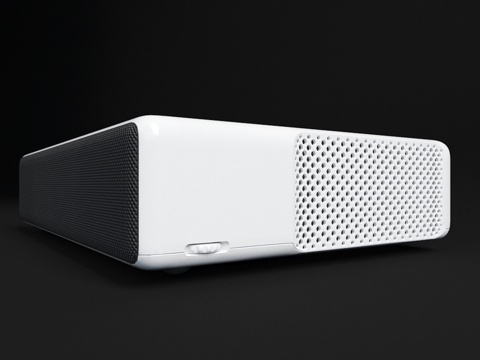  小米激光投影仪3d模型 