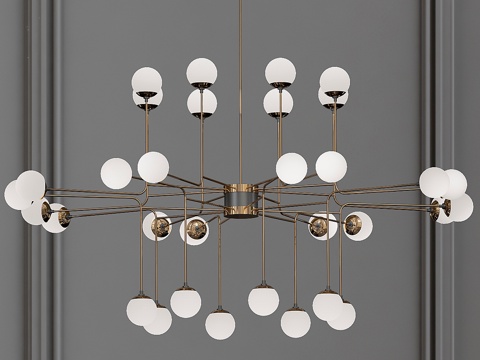  Roll & Hill Modo 10 球形吊灯3d模型 