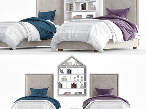  扭曲童年 Restoration Hardware3d模型 