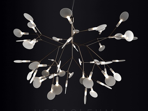  Moooi Heracleum II 小型吊灯3d模型 