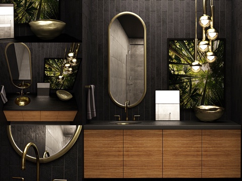  浴室家具 I 浴室家具_083d模型 