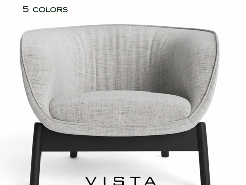  Vista休闲椅3d模型 