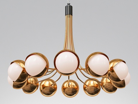  Benedict 吊灯3d模型 